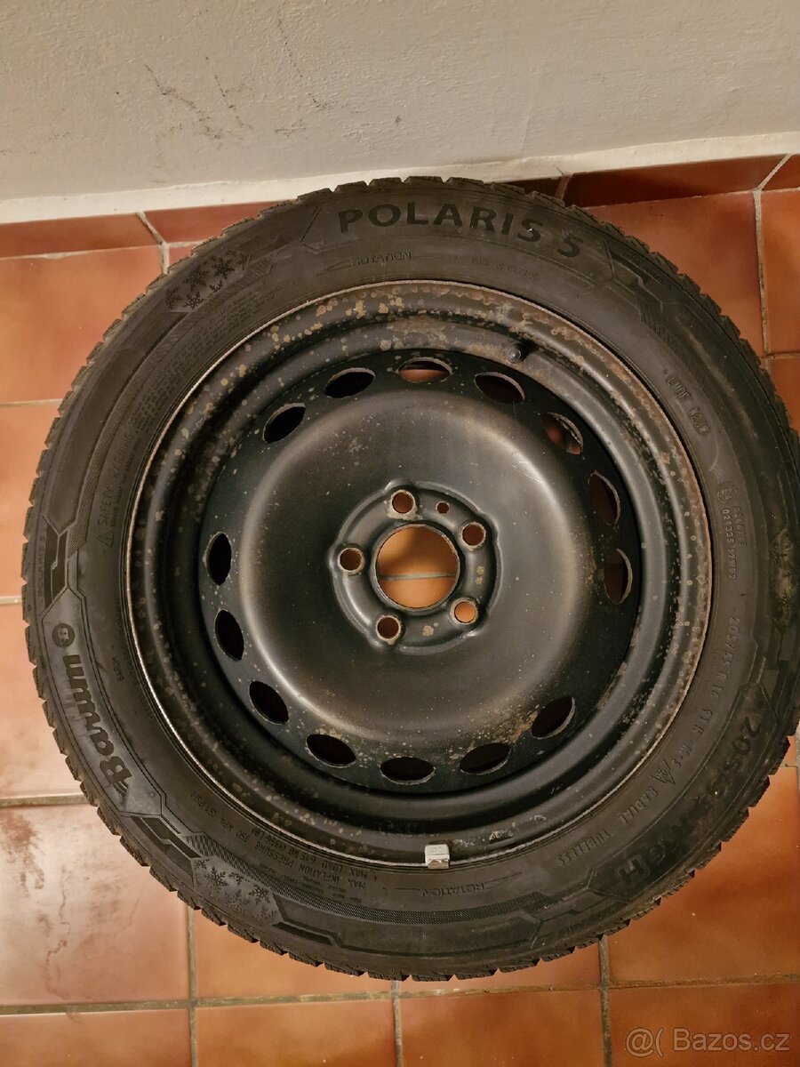 Zimní pneu 205/55 R16 na discích 5x108 - 3