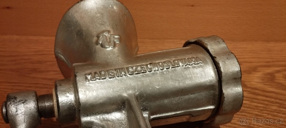Retro starý mlýnek na maso SFINX - Czechoslovakia - 3