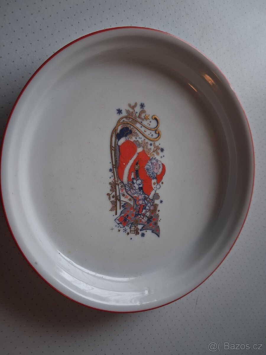 Dětský vánoční talířek Thun Czech republik - 3