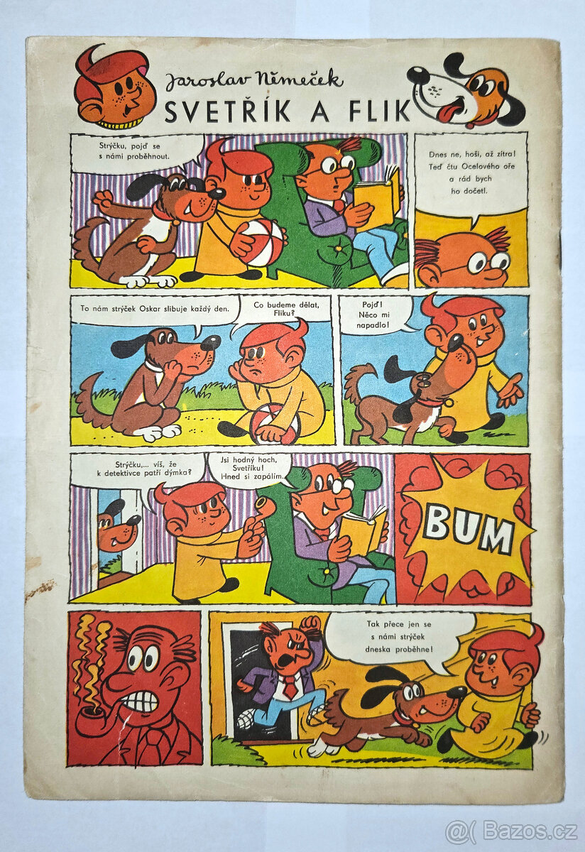 Čtyřlístek č.2 - Mezi piráty - Original 1969 - 3