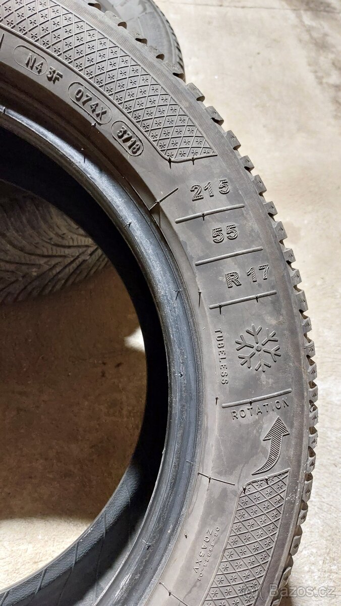 Zimní pneu Kleber Krisalp HP3, 215/55/17, 98V - 3