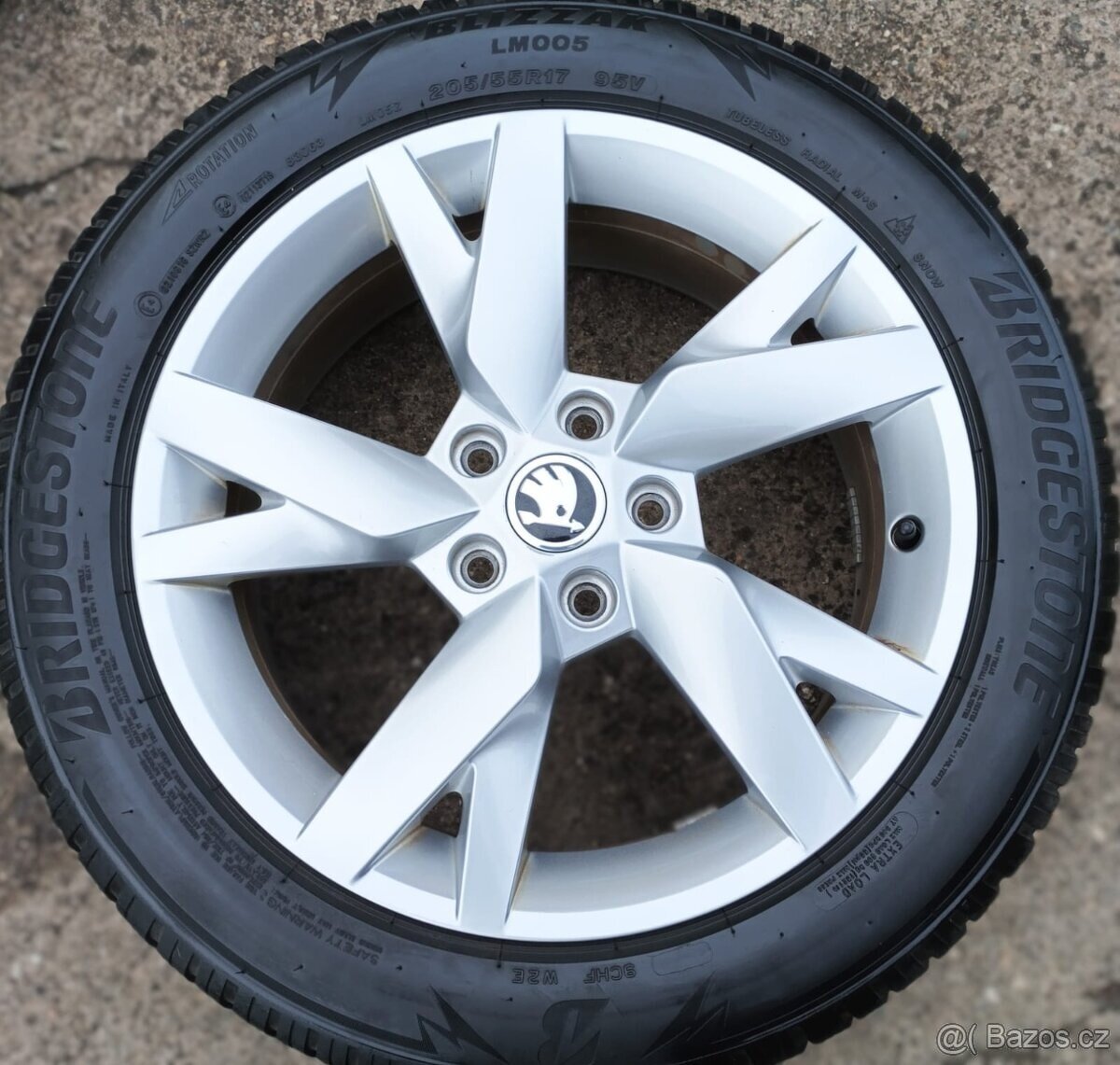 Disky originální Škoda Octavia IV Lyra 5x112 R17 - 3