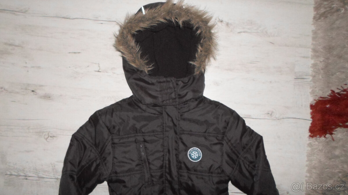 Zimní dívčí bunda vel. 128 - 3