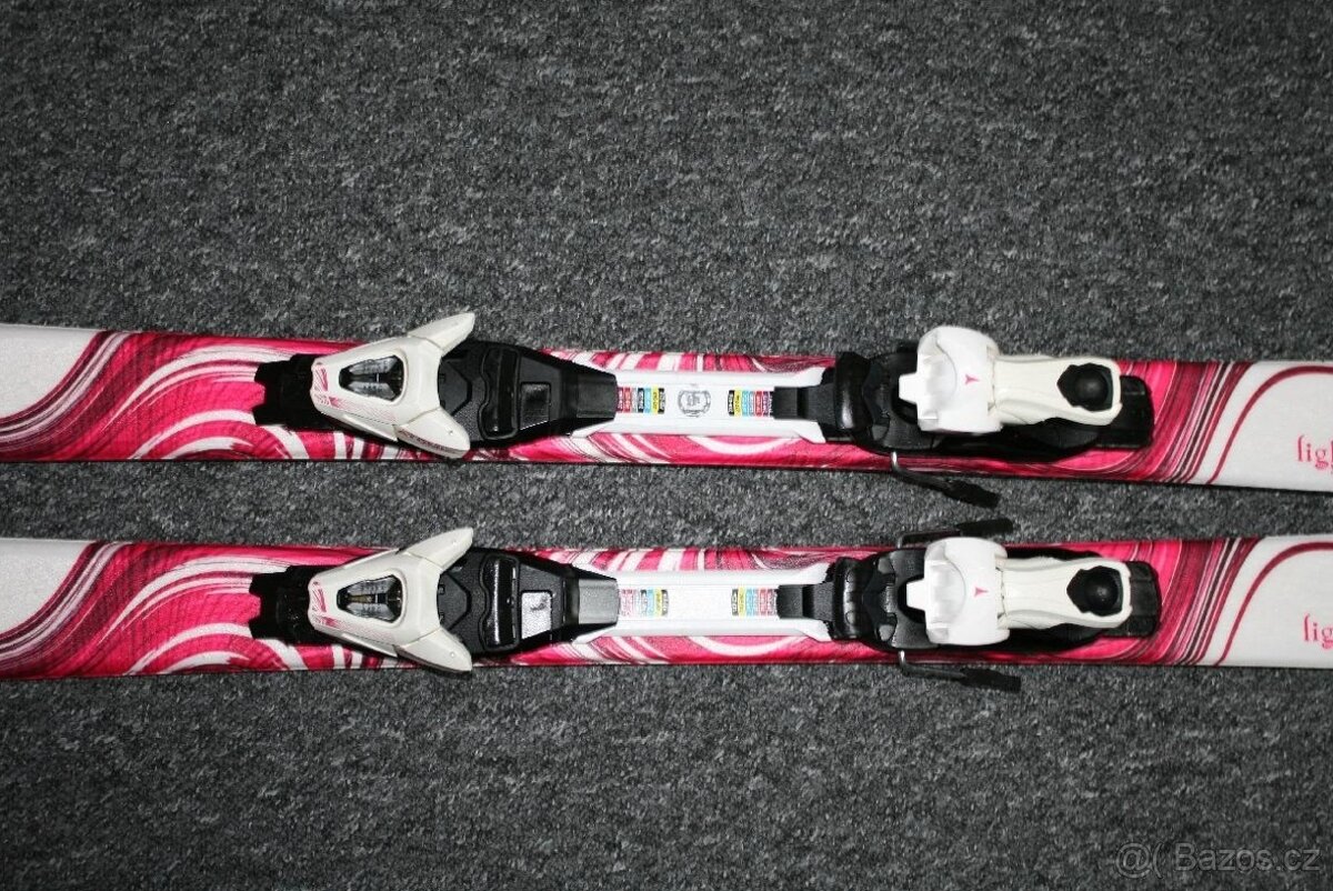 dívčí lyže Dynamic Elve 130 cm , lyžaky Rossignol - 3