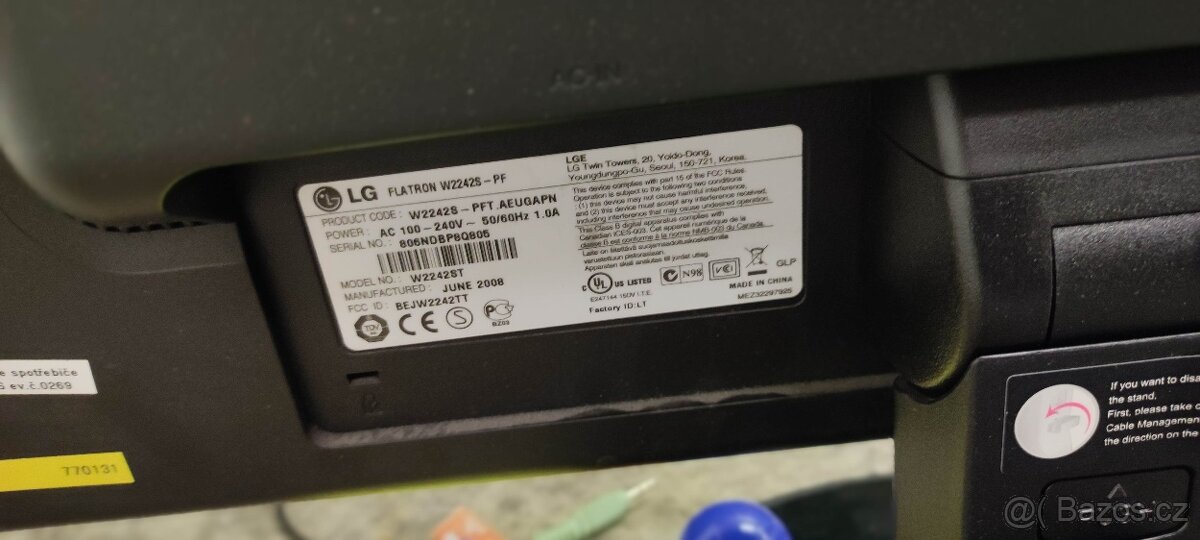 Monitor Benq, Fujitsu, LG - 3