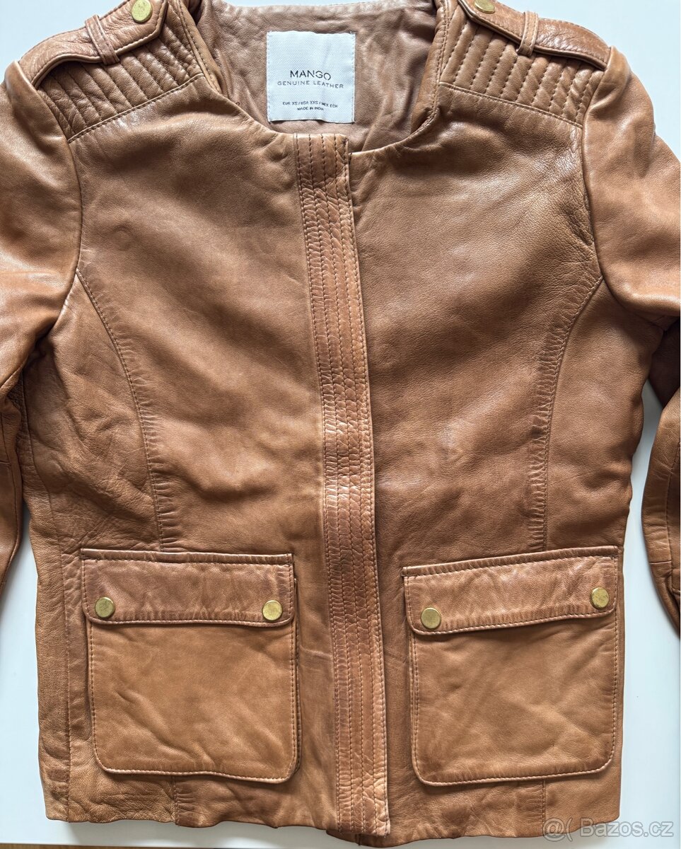 Kožená bunda H & M NOVÁ - 3