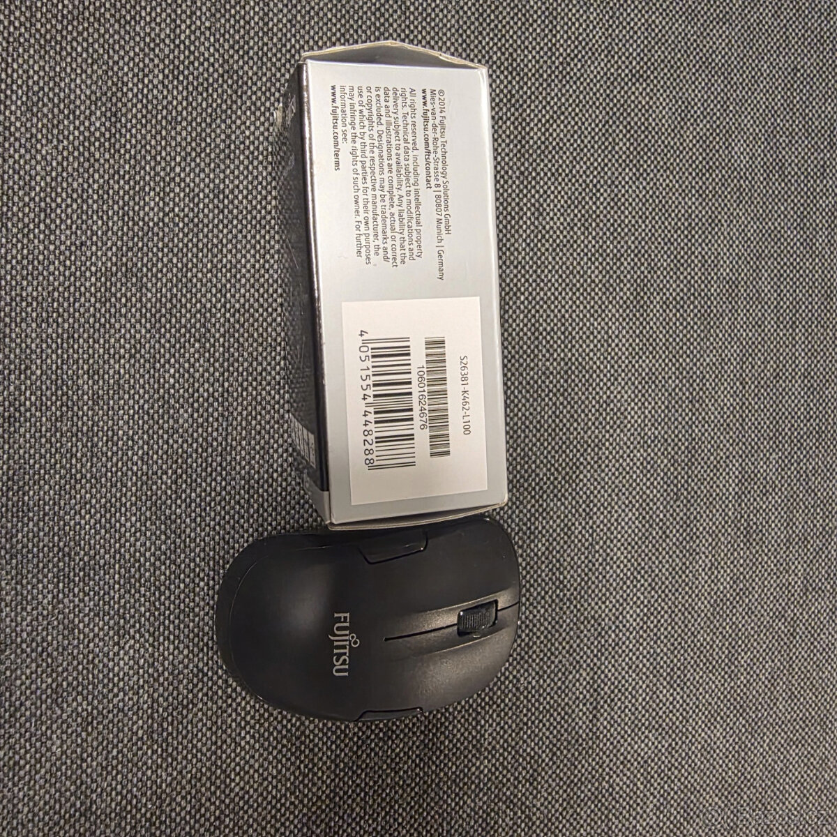 Fujitsu bezdrátová myš k notebooku WI200 - 3