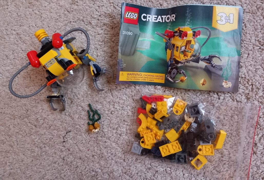 LEGO 31090 - Podvodní robot - 3