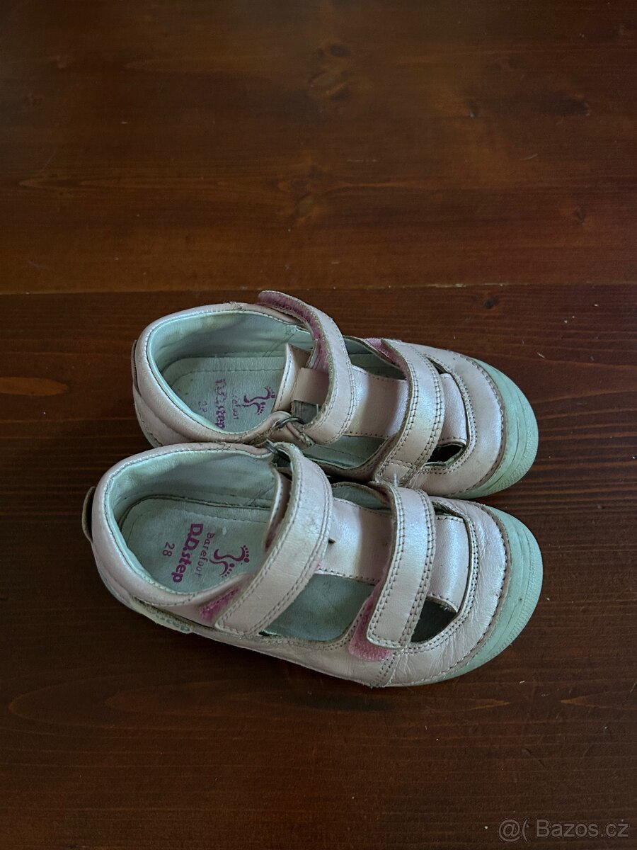 D.D.STEP barefoot botičky - sandálky - vel. 28 - 3