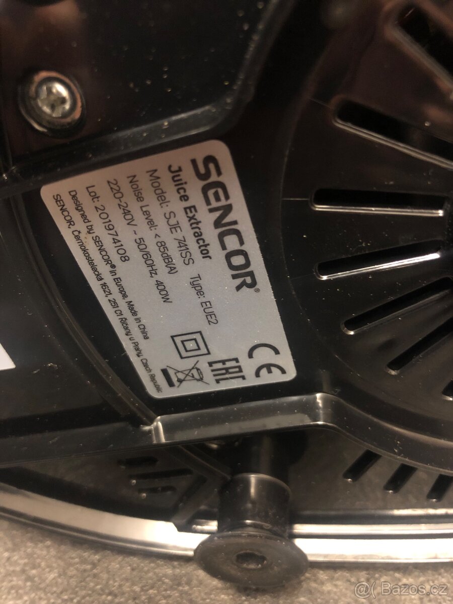 odšťavňovač Sencor - 3