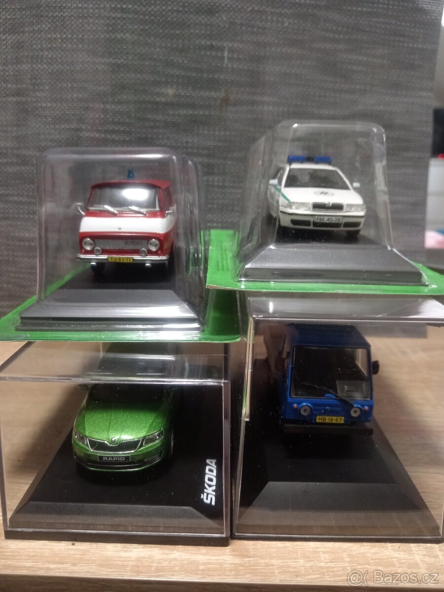 Modely Škoda 1:43+m25 - 3