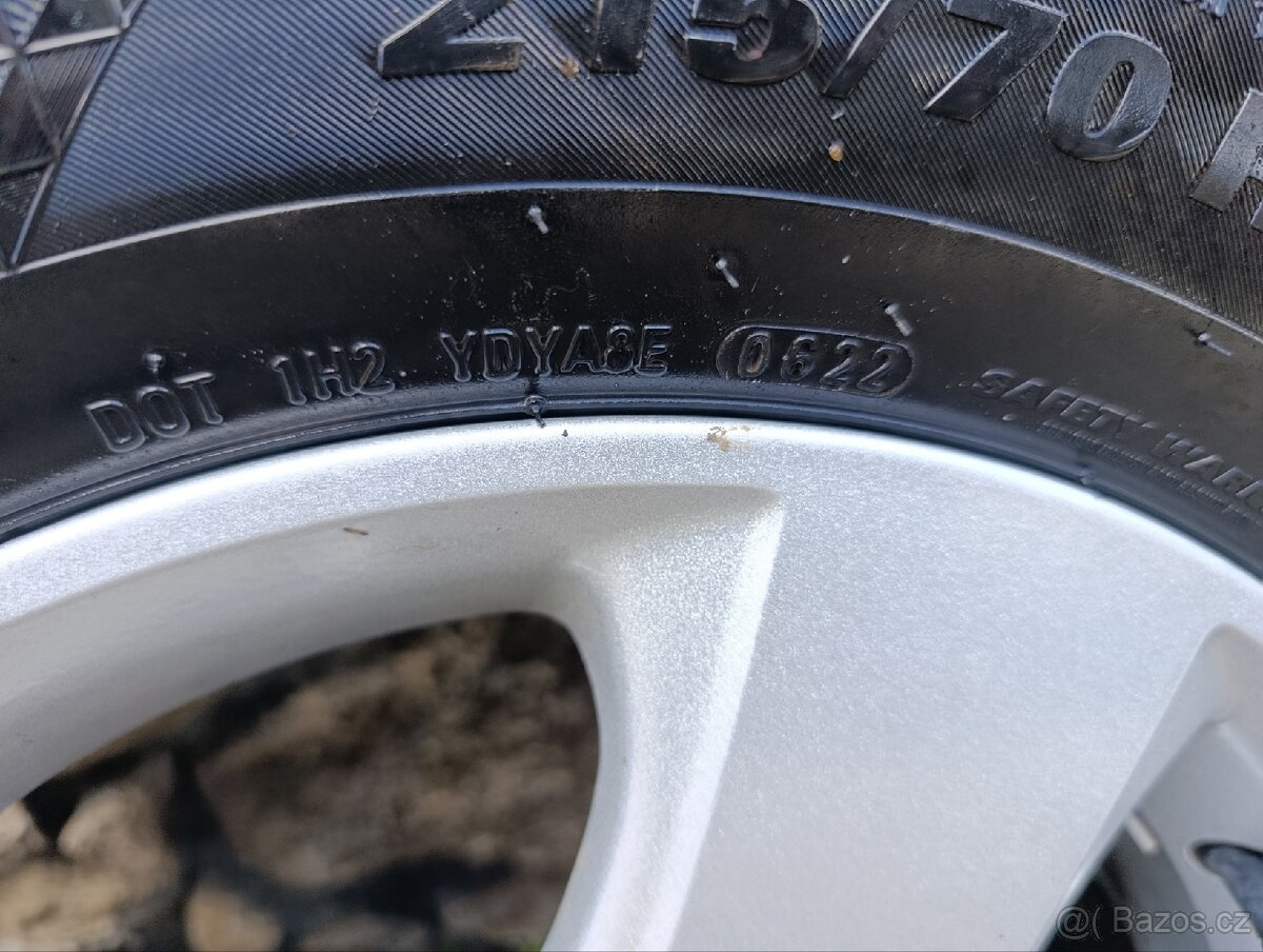 ORIGINÁL ALU 5x114,3 R16 (SUZUKI) - 3