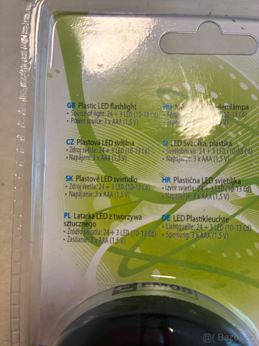 Plastová LED svítilna - 3