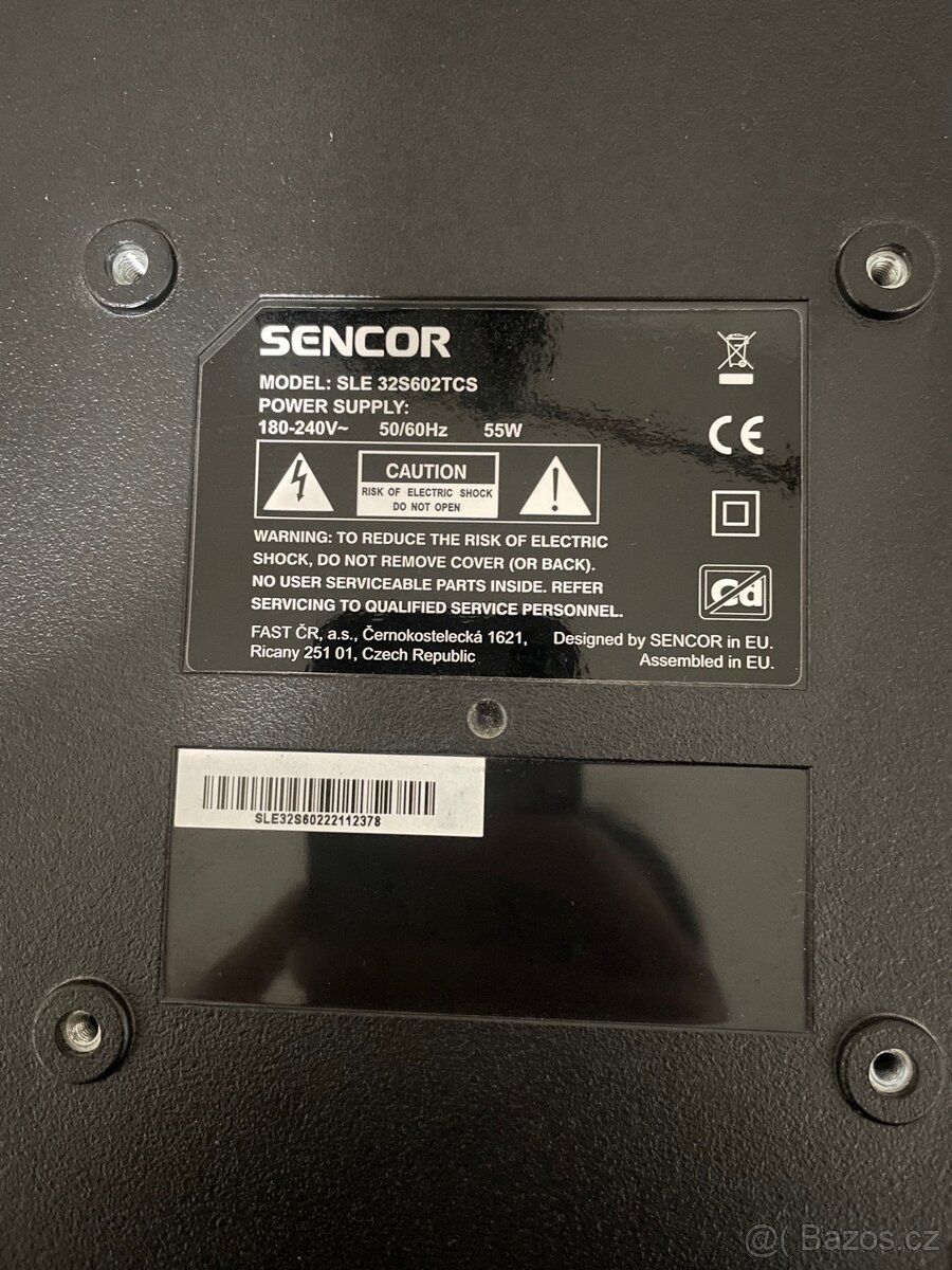 Prodám TV Sencor SLE 32S602TCS (32”) - 3