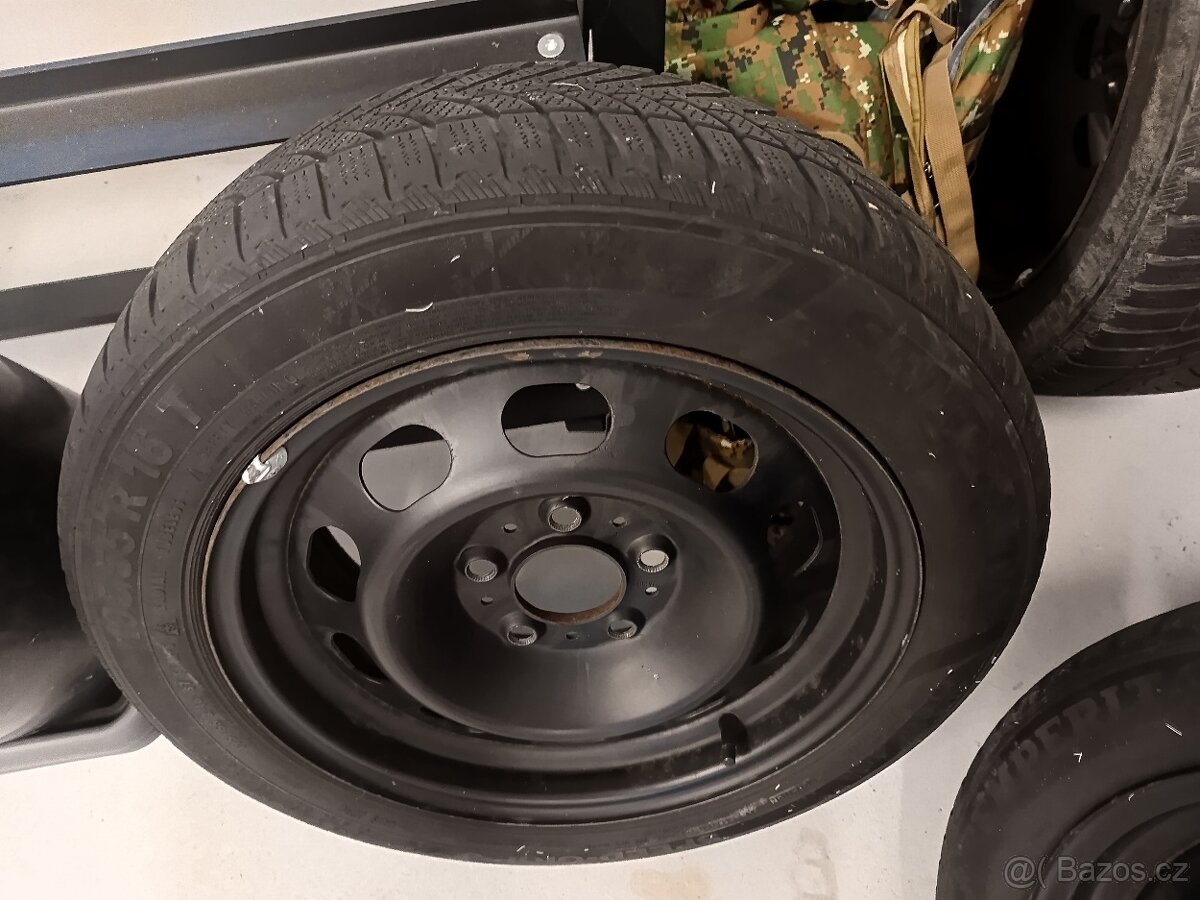 Ocelové disky a zimní pneu BMW 1 - 3
