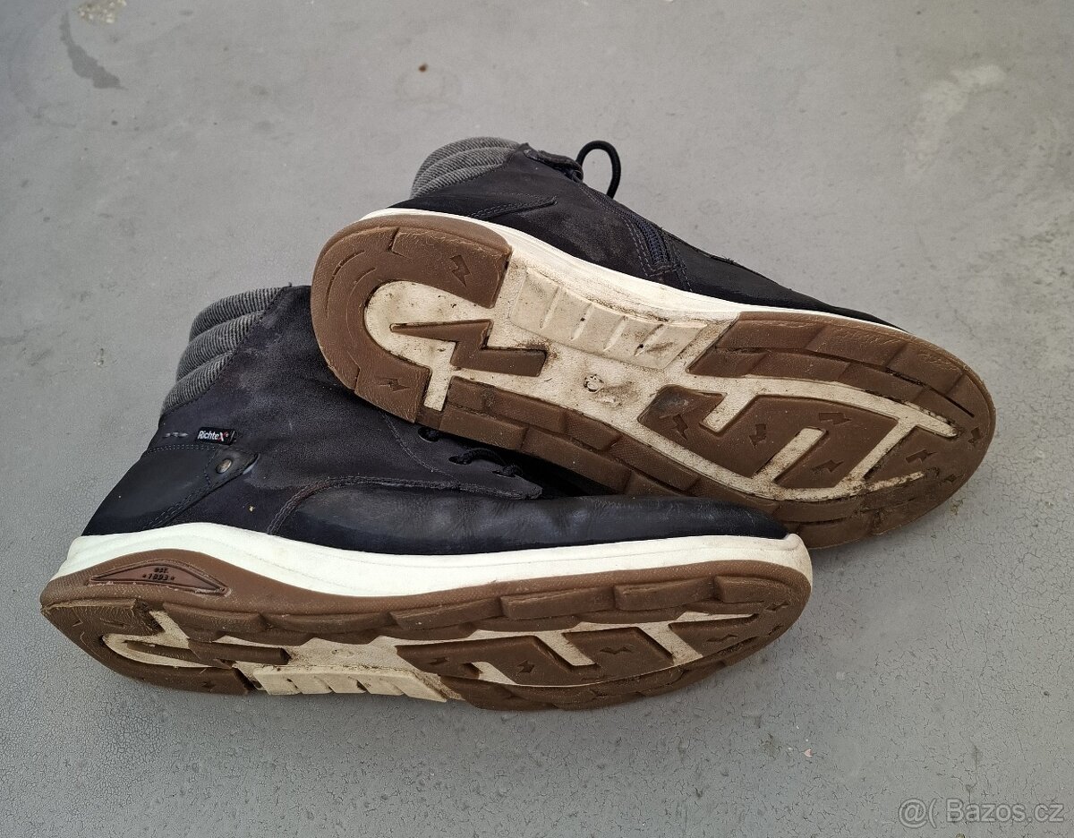 Celokožené chlapecké zimní boty vel. Richter - 3