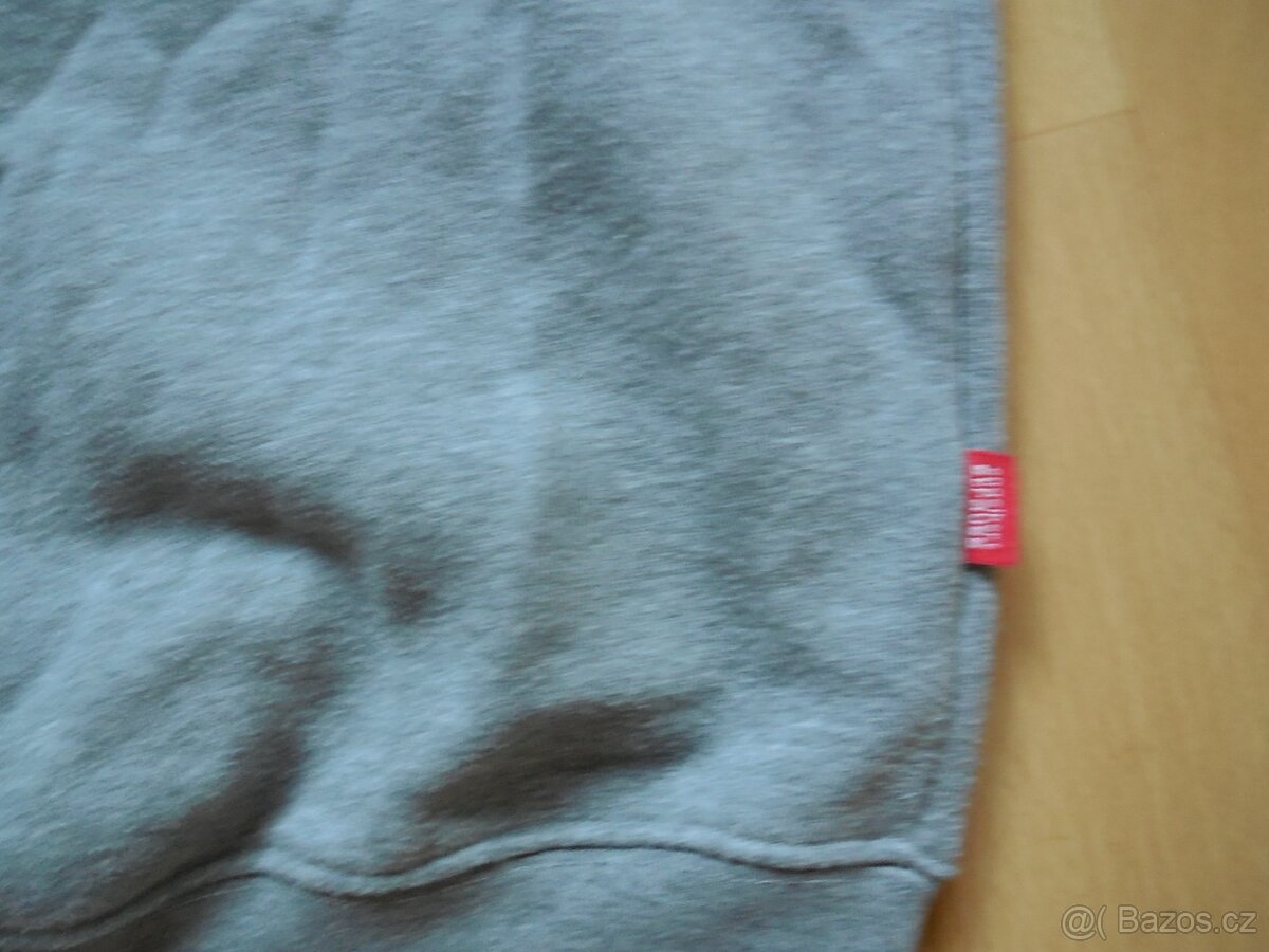 pánská Engelbert Straus šedá mikina ke krku L/52-54 - 3