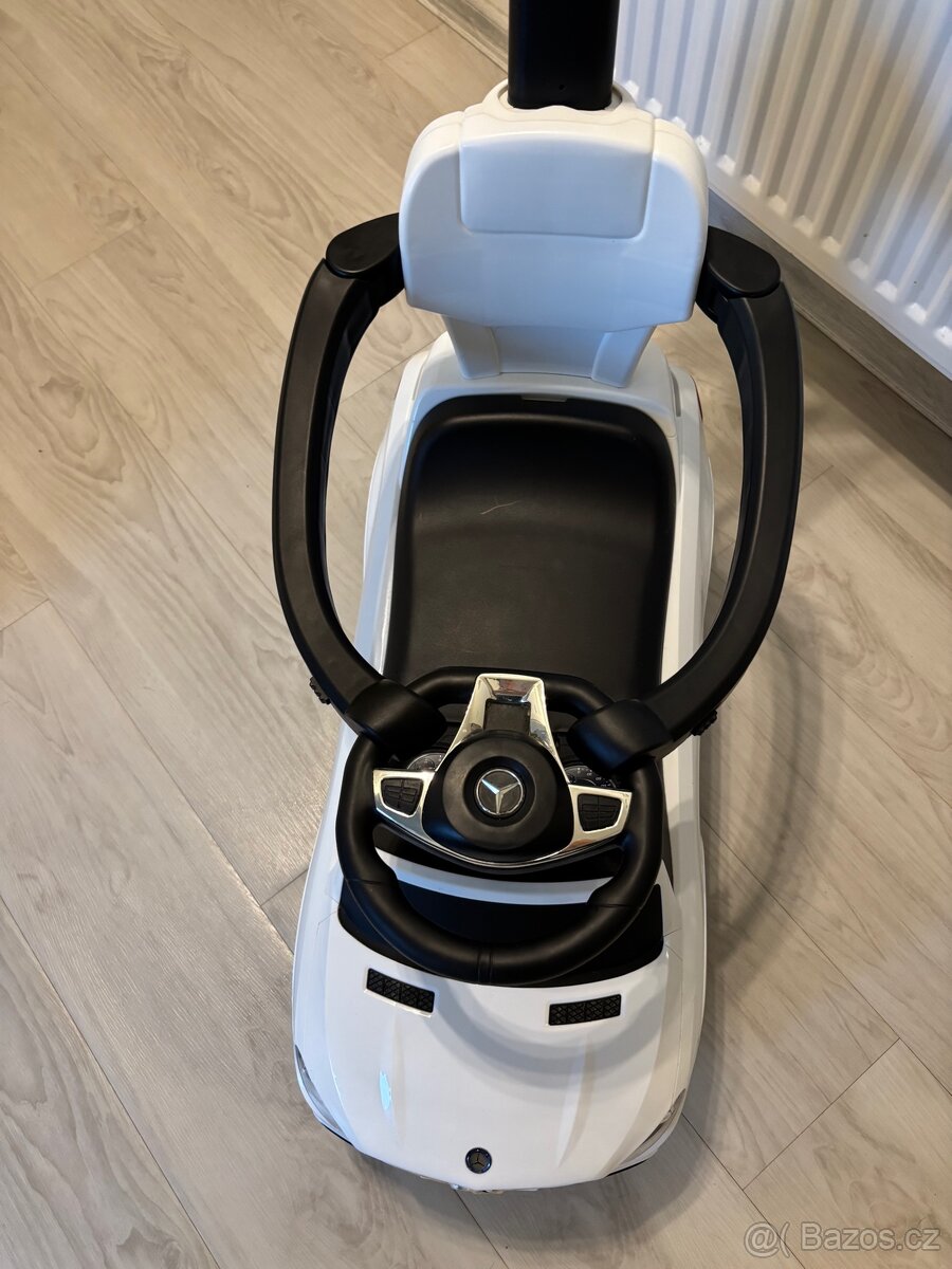 Odrážedlo s vodicí tyčí MERCEDES - 3