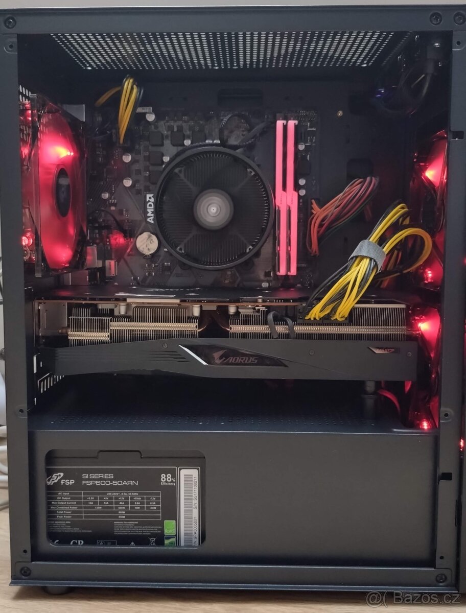 Herní PC s Ryzen 3600, RX 5700 XT a 24" 1080p - 3