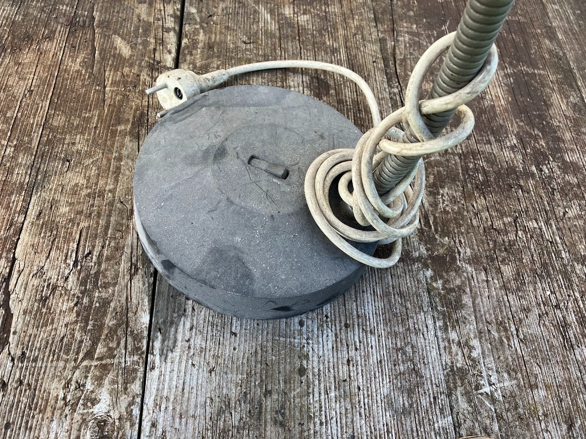 stará kancelářská lampa - 3