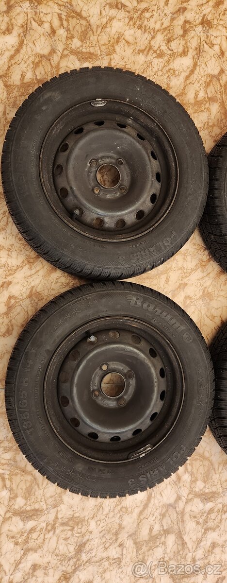 Komplet zimní plechová kola - 3