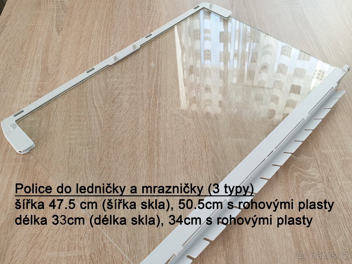 Police (skla) do lednice a mrazničky - 3