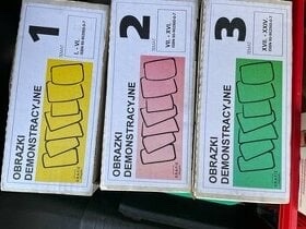 Demonstrační obrázky s magnety - 3