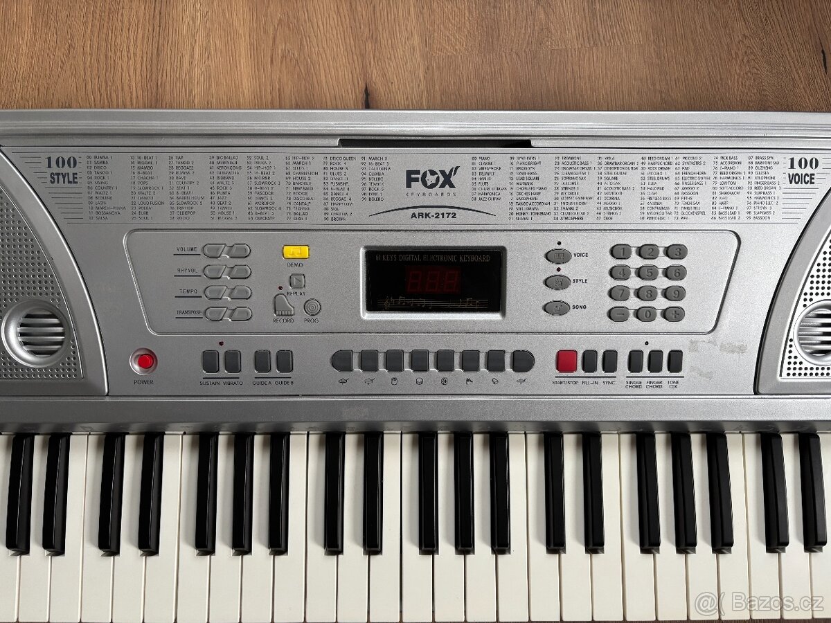 Klávesy Fox 2172 - 3
