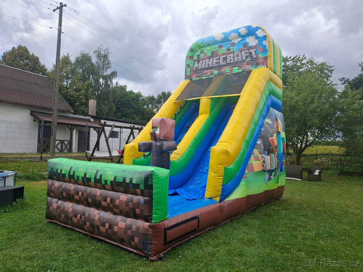 Skakaci hrad 6x3x6 m - MINECRAFT - 3