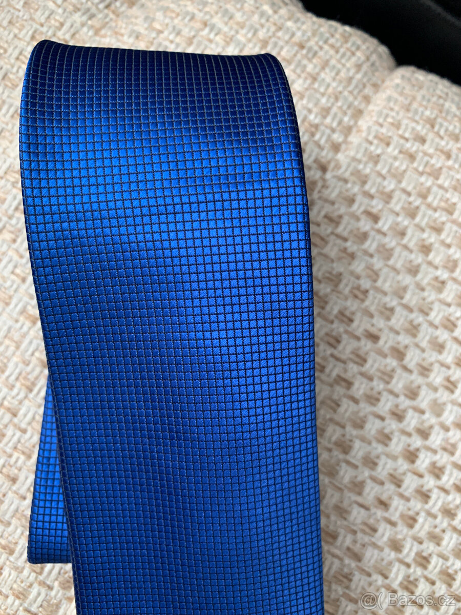 Kralovská modrá kravata - 3