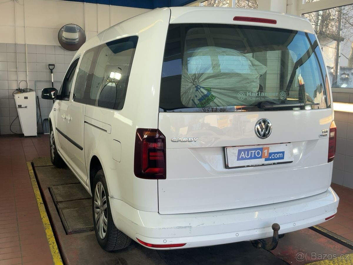 VW Caddy Maxi 2.0 TDI,Xenon,7.Míst,1.Majitel,Tažné - 3