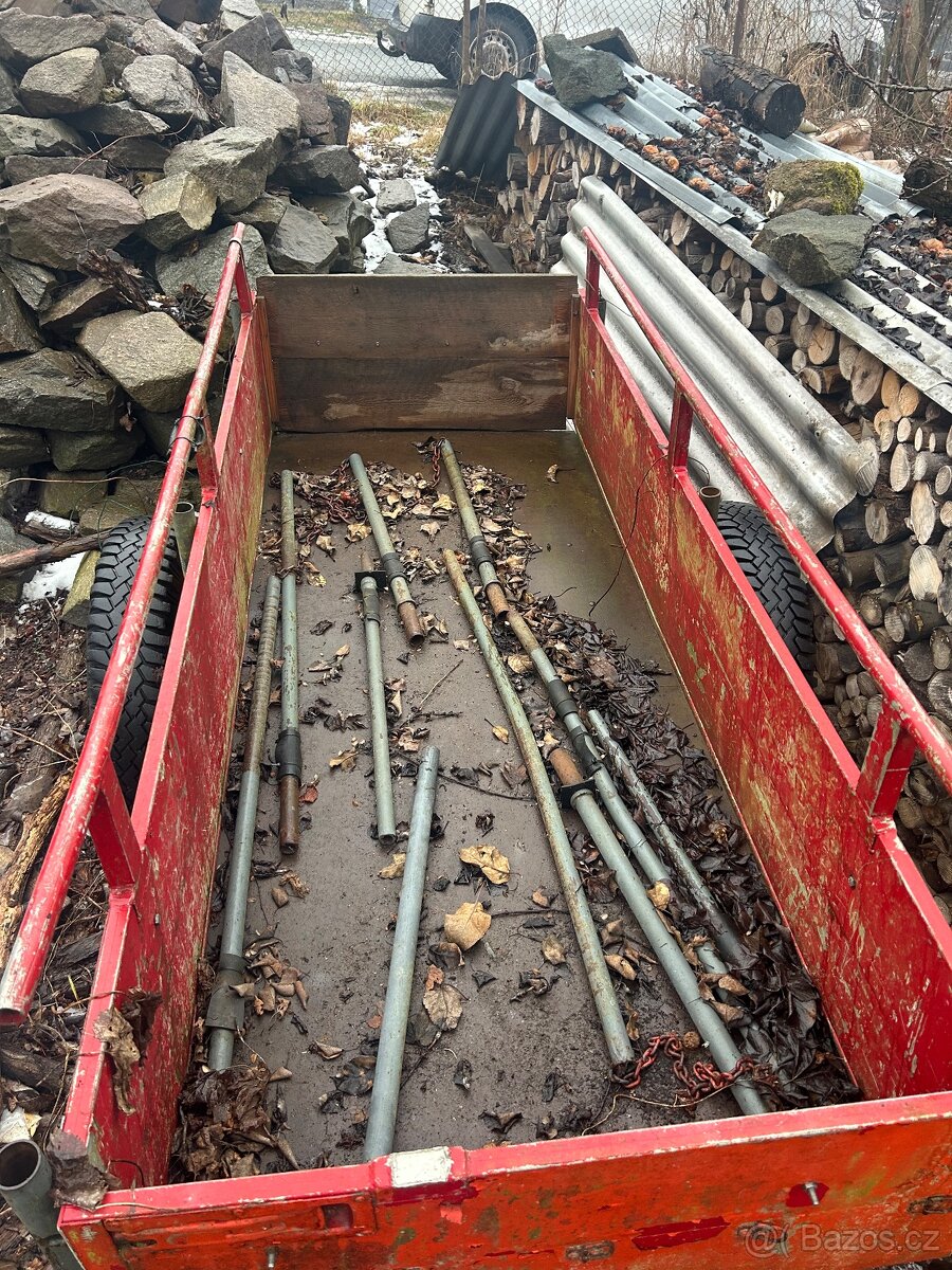 Vlečka za domácí malotraktor - 3