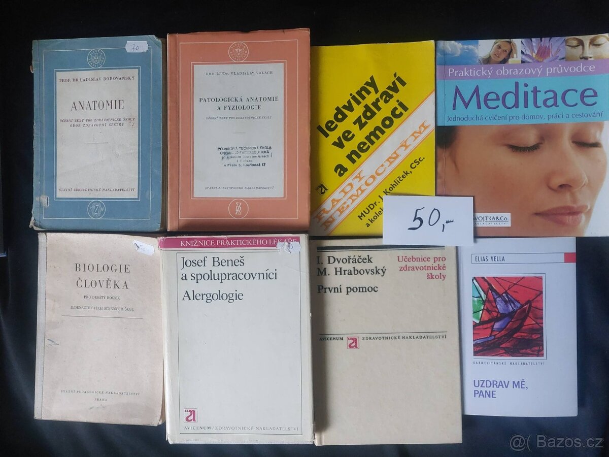 Knihy lékařství, zdraví - 3