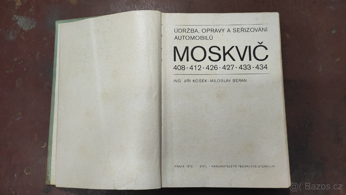 Kniha: Údržba, opravy a seřizování automobilů Moskvič - 3