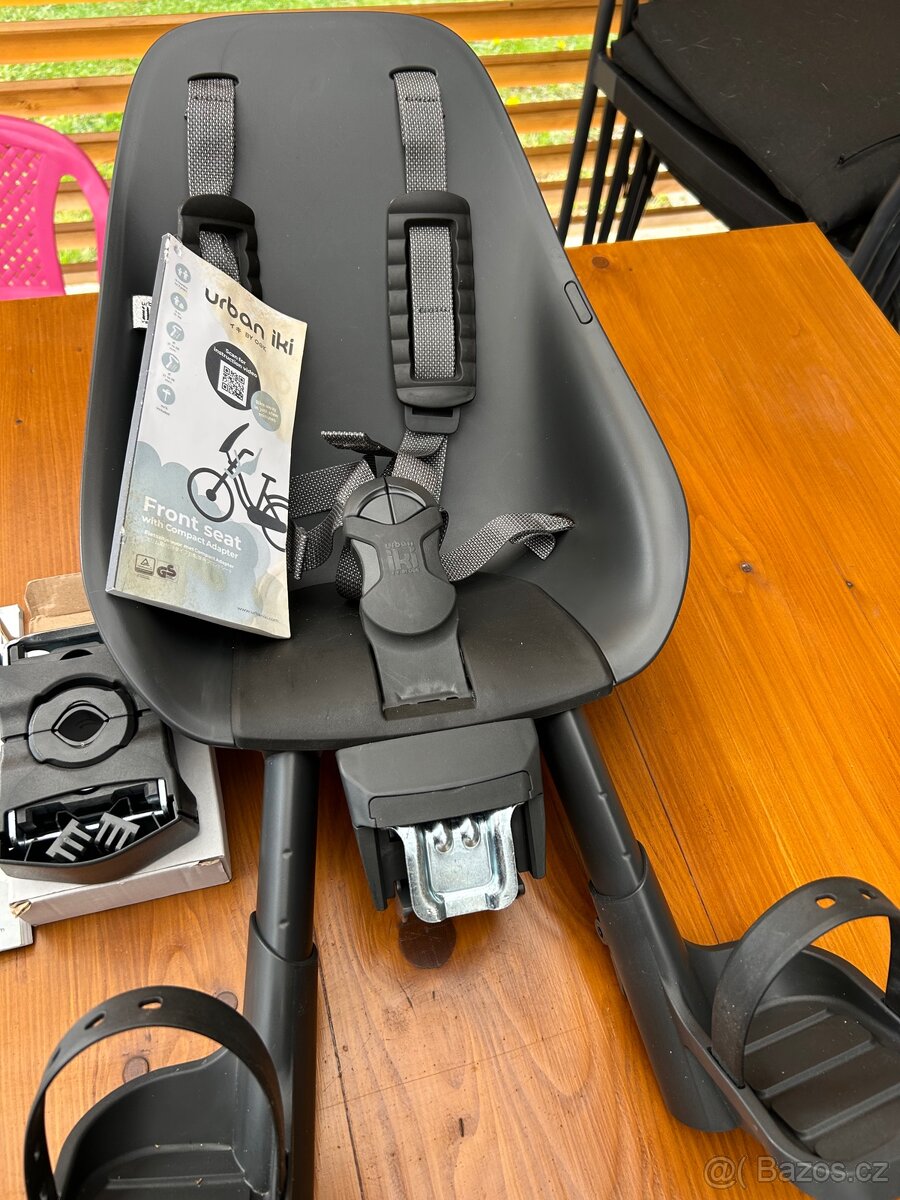 Dětská sedačka na kolo Urban Iki – NOVÁ + MTB adaptér - 3