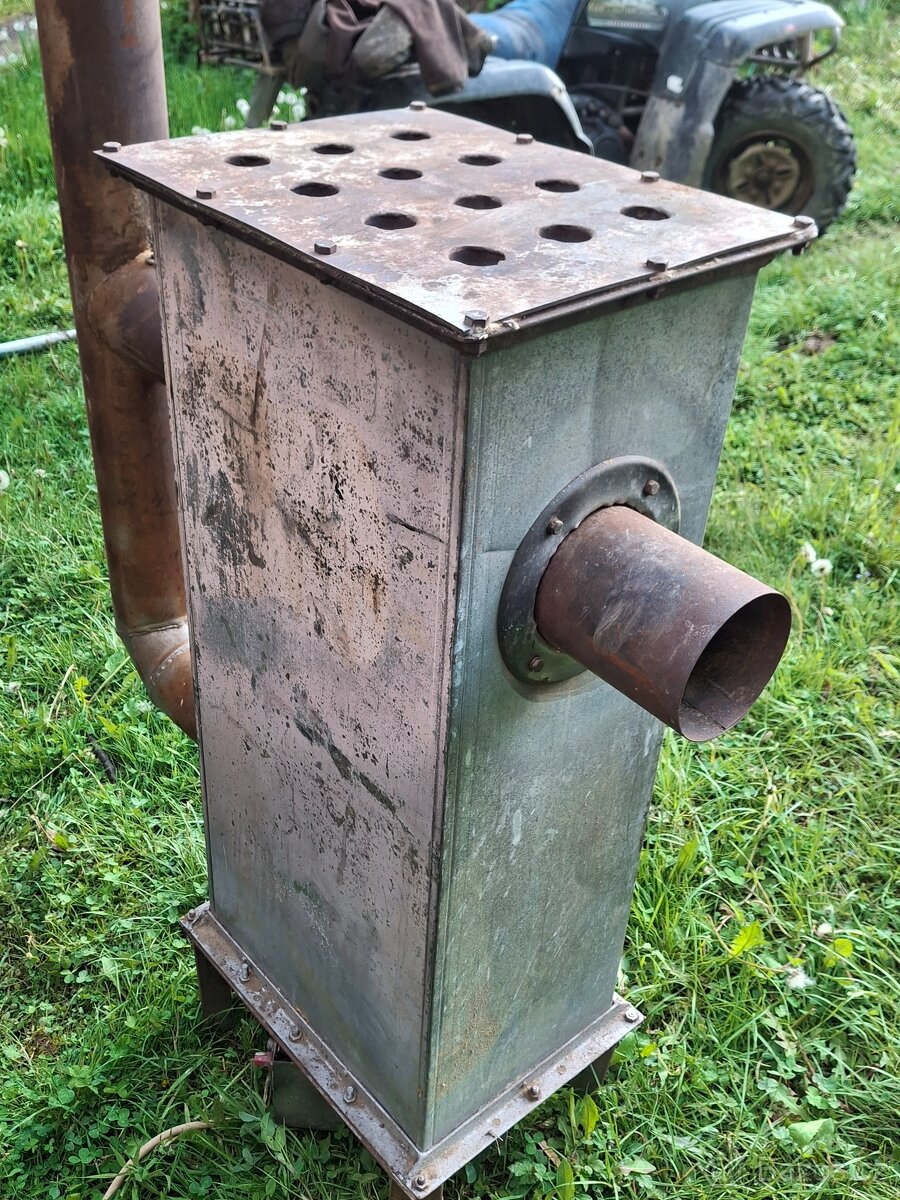 Teplovzdušný výměník na kamna - 3