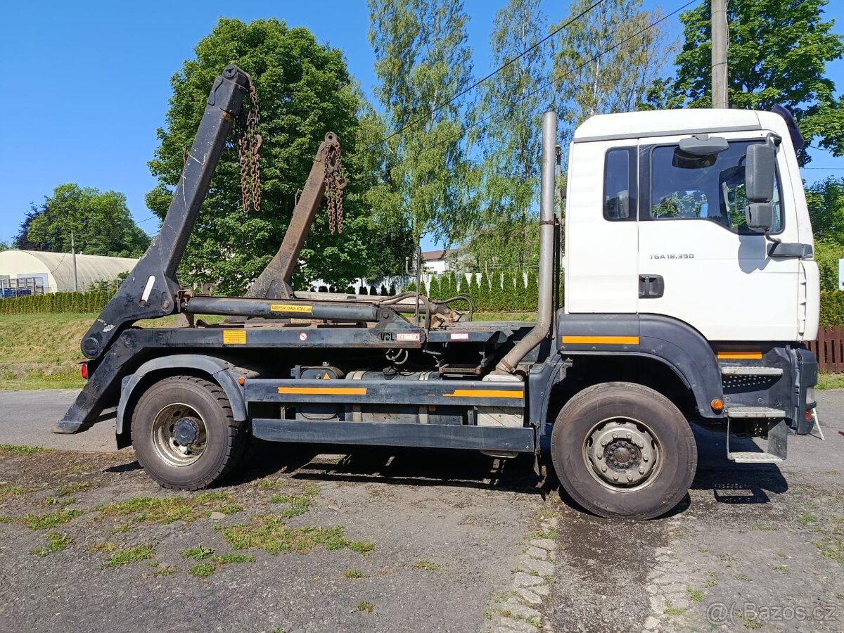 MAN TGA řetězový nosič kontejnerů + 2x kontejner - 3