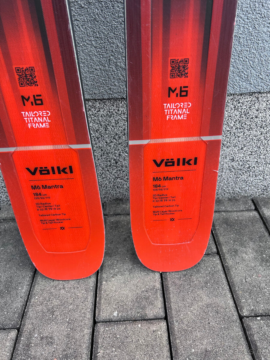 PRODÁM LYŽE VOLKL MANTRA M 7 - 3