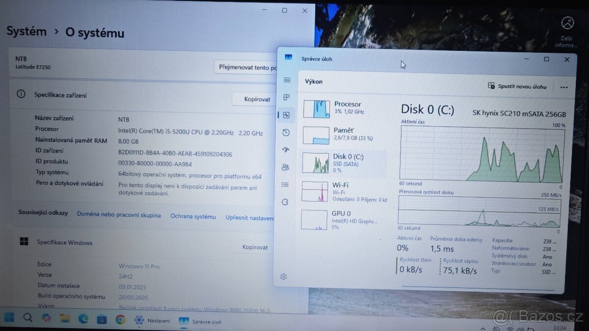 Dell E7250 - 3