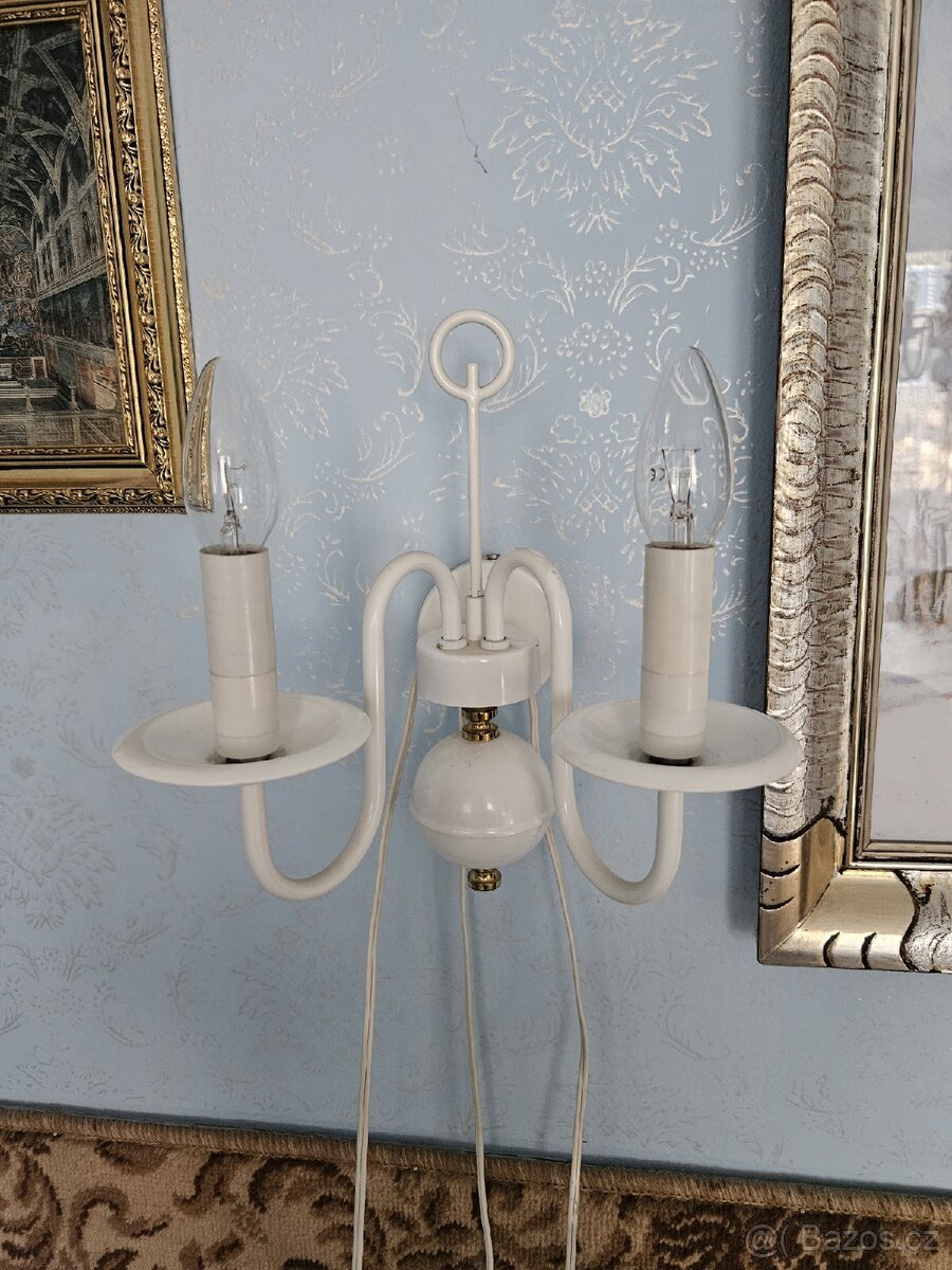 Set retro lustru + lampičky na zeď - 3