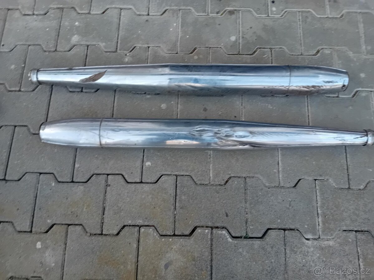 Prodám výfuk na Jawa Bizon nebo Jawa 634. - 3