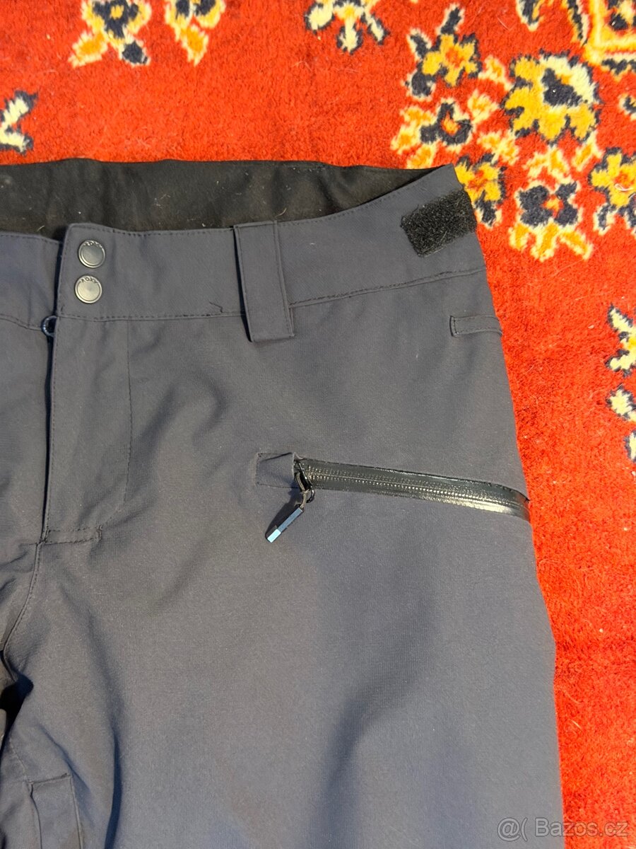 Roxy Rosewood snowboardové / lyžařské dámské černé kalhoty M - 3