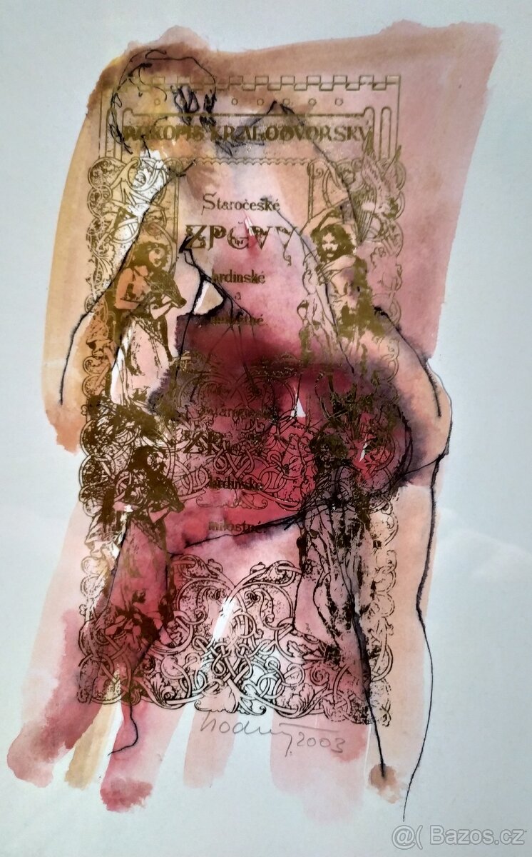 Nabízím obraz Staročeské zpěvy hrdinské a milostné L. Hodný - 3