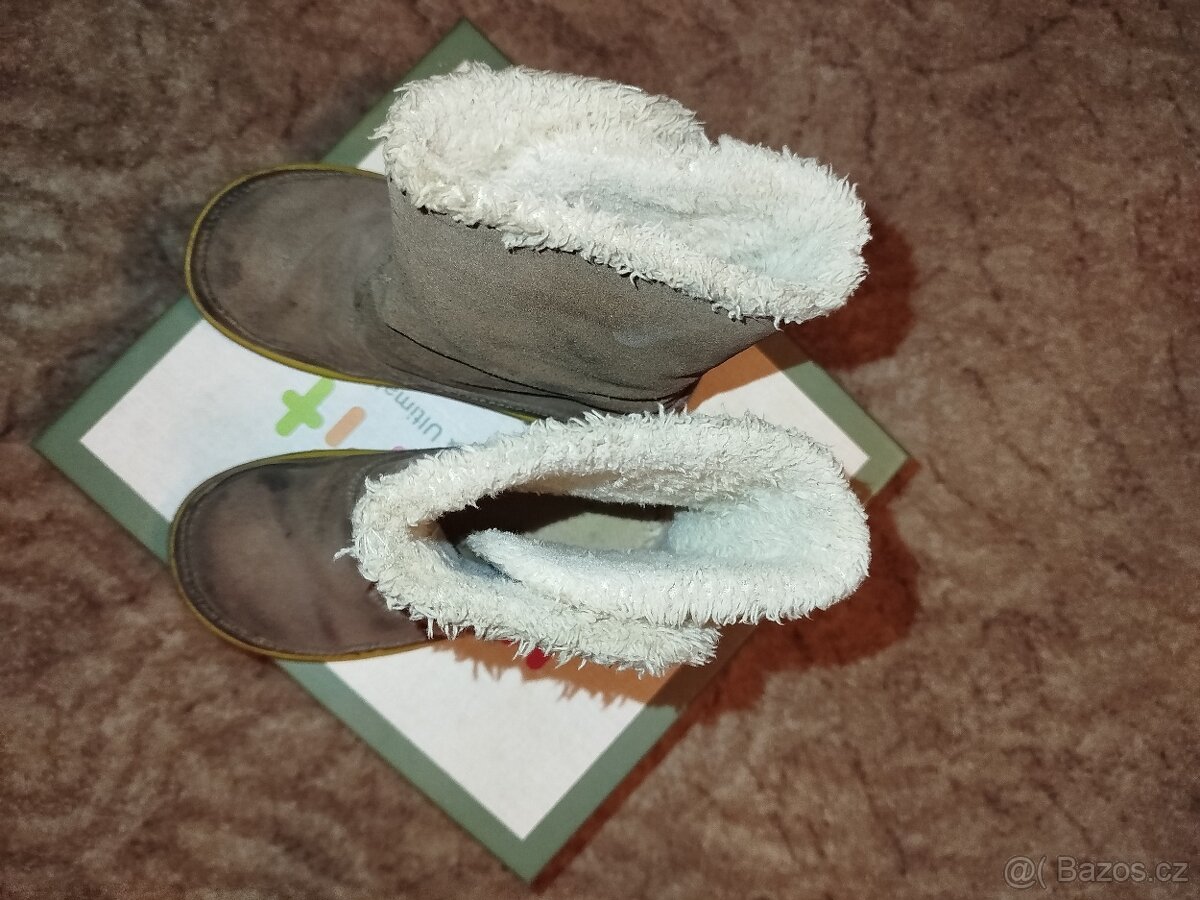 Kidofit zimní barefoot boty vel. 28,5 - 3
