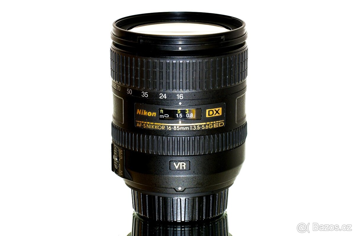 Nikon AF-S 16-85mm f/3,5-5,6 VR +UV filtr TOP STAV - 3
