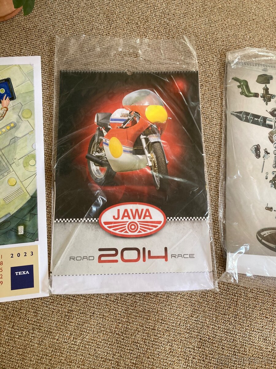 Prodám Kalendáře Jawa BMW Texa - 3