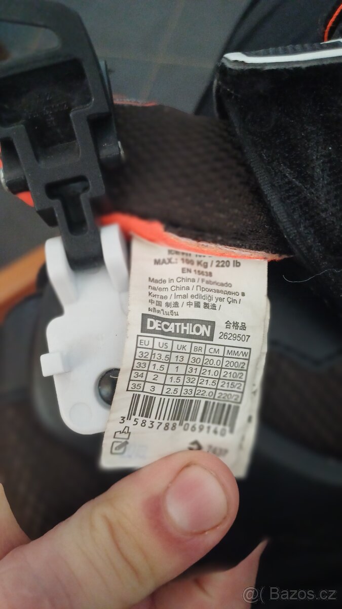 Oxelo rostouci brusle 32-35 - 3