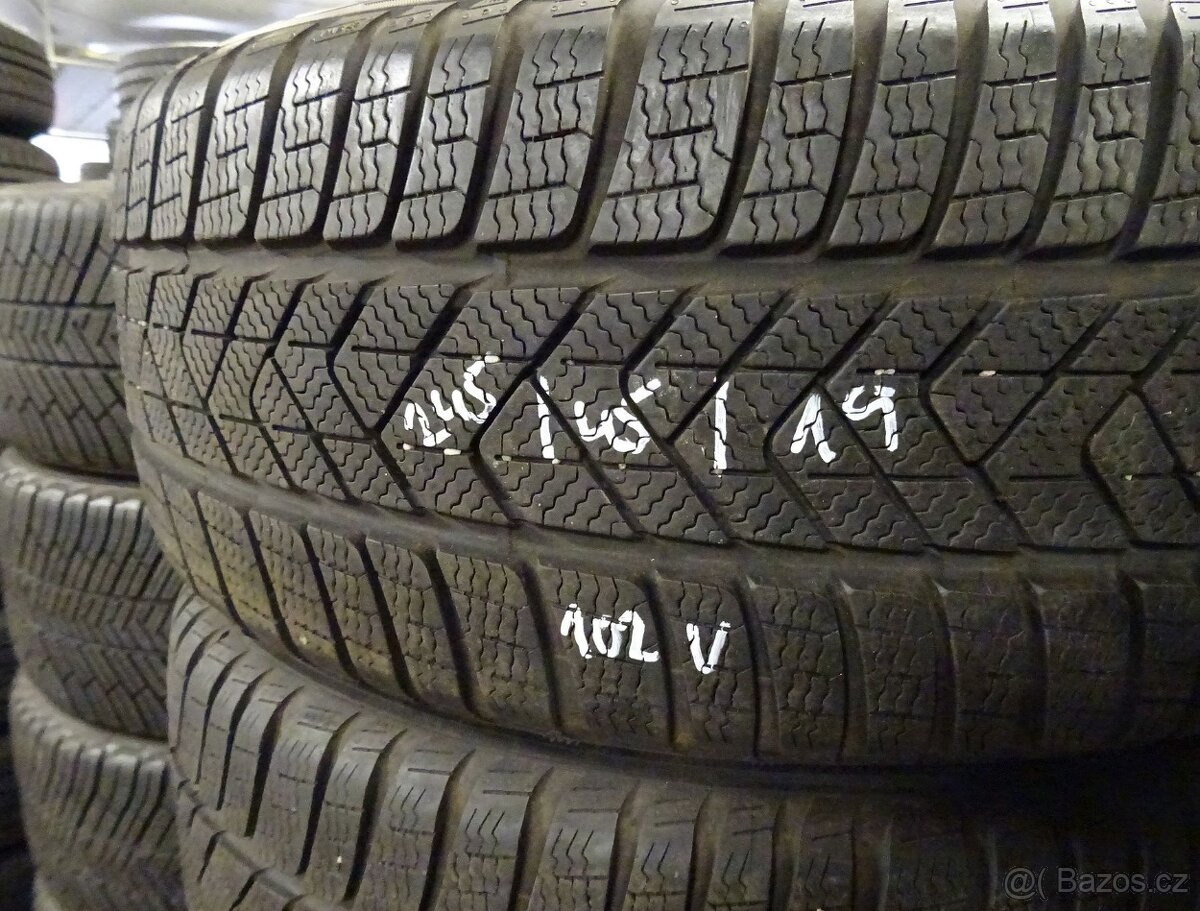 Zimní pneu Pirelli Sotozero 3,245/45/19, 2 ks, 7 mm - 3
