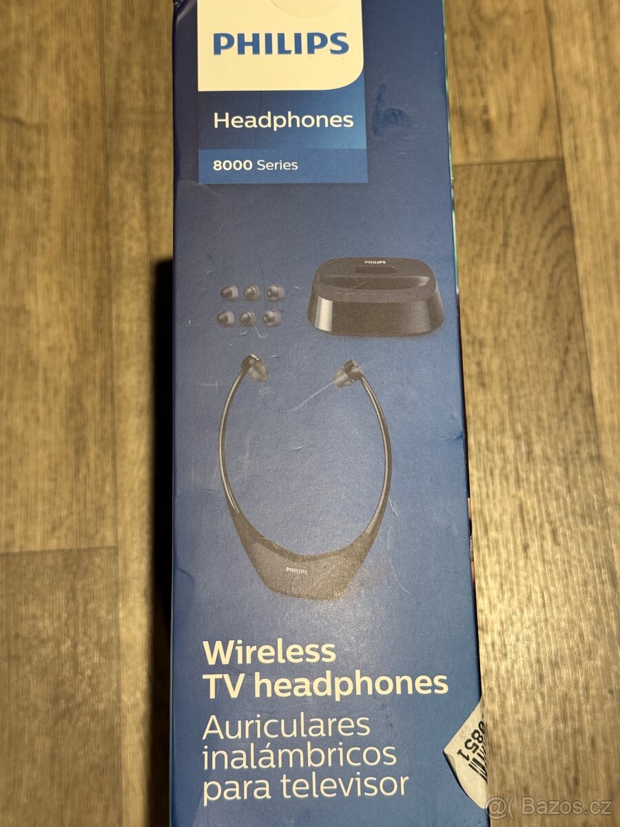 Philips TAE8005 černá bezdrátová sluchátka - NOVÁ PC 4900.- - 3