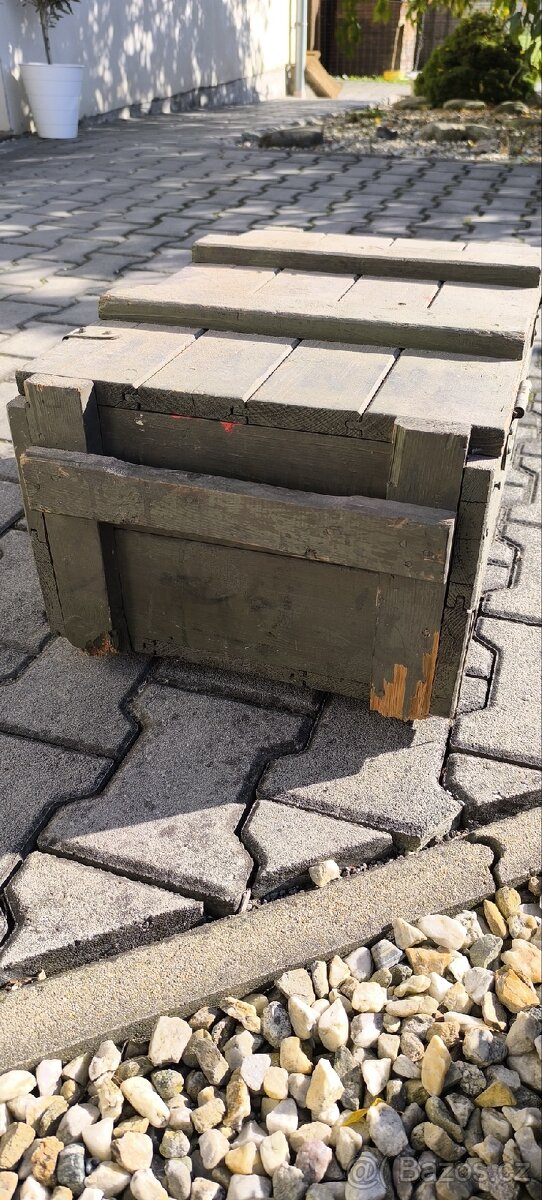 Vojenská bedna dřevěná - 3